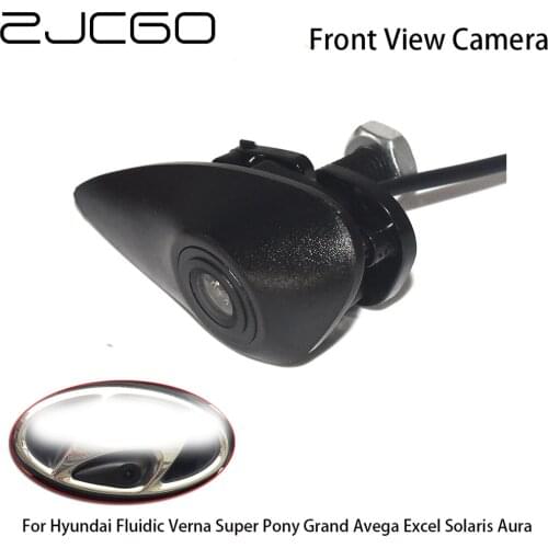 Car Front View Parking LOGO Camera Night Vision Waterproof for Hyundai Fluidic Verna Super Pony Grand Avega Excel Solaris Aura