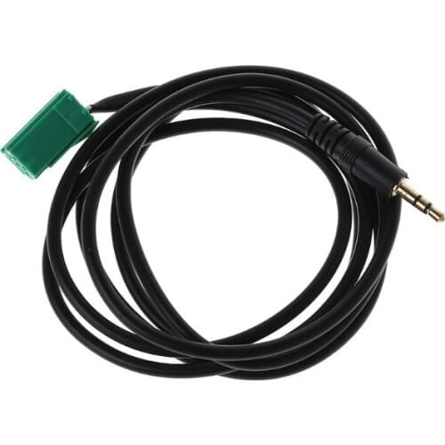 Car Radio MP3 Auxiliary Adapter Aux Input Jack Lead Cable Adapter With Radio Keys For Renault 2005-2011 Clio Megane Laguna Modus