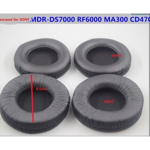 Free ship. 1pair. Replace EarPad for MDR-DS7000 RF6000 MDR-MA300 CD470 headphone. MDR-DS7000 ear cover