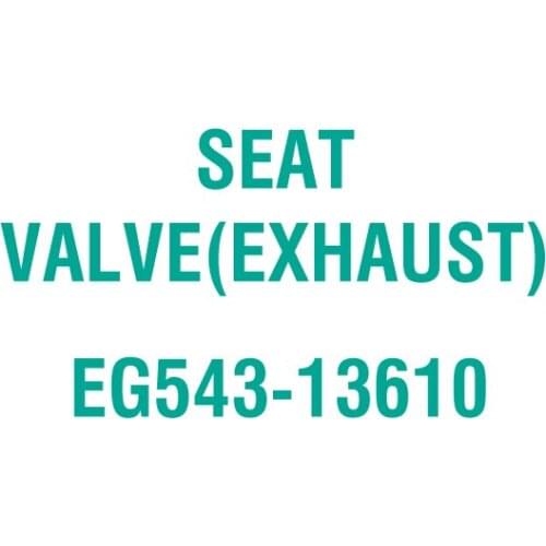 For Kubota EG543-13610 SEAT VALVE(EXHAUST)