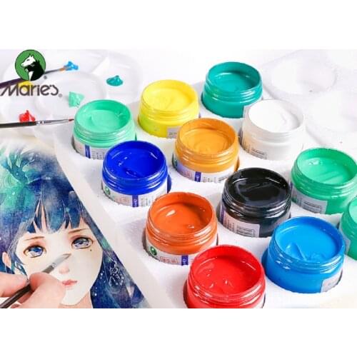 Marley Gouache Pigment Art Student Dedicated 100ML Painting Tools Painting Watercolor School Supplies