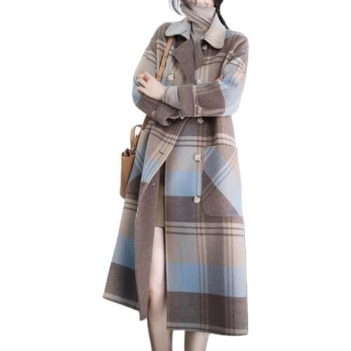 Женские шерстяные пальто KarolyiDora China At AliExpress