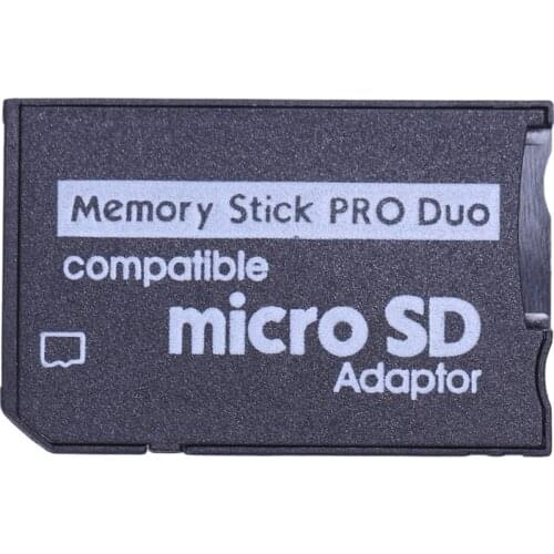 Memory Stick Pro Duo Mini MicroSD TF to MS Adapter SD SDHC Card Reader for Sony & PSP Series