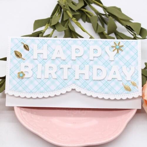 KLJUYP Mini Slimline Scalloped Border and Flowers Metal Cutting Dies Scrapbook Paper Craft Decoration dies scrapbooking