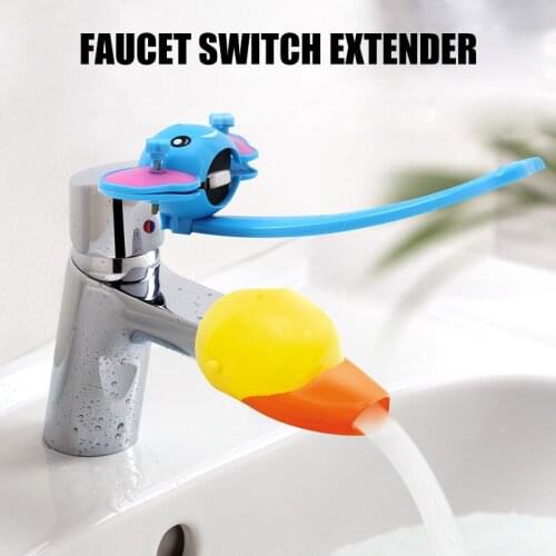 Faucet Extender Sink Handle Extender Safe Faucet Extension Attachment for Toddlers Kids OW