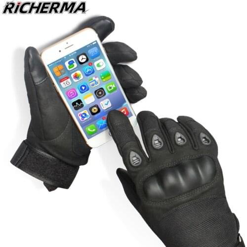 Summer Motorcycle Gloves Fingerless Motorbike Gloves Winter Full Finger Motocross Glove Motorcyclist Motor Bike Cycle Motocycle