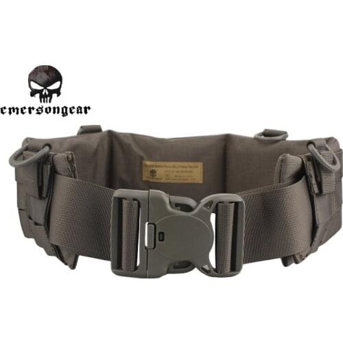 Emersongear Molle Padded Patrol Belt Airsoft Combat Military Belt Foliage Green EM5585