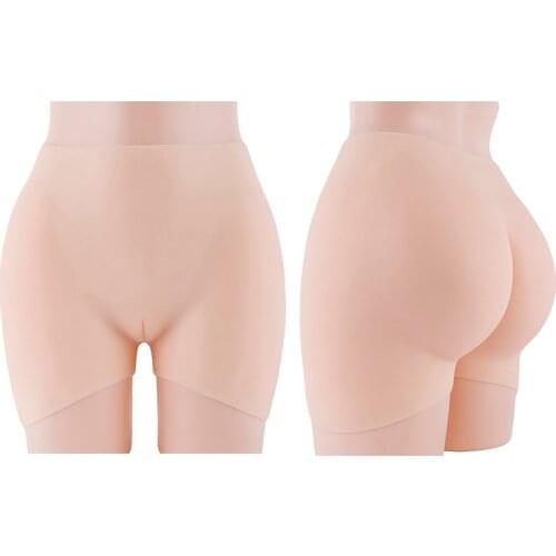 Full Silicone Pads Buttocks and Hips Enhancer Fake Hip Body Shaper Lifter Panty Sexy Underwear For Drag queen