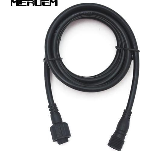 2pin/3pin/4Pin/0.75mm Square Wire DC LED Strip Light Extension Cable Connector Male Female Waterproof IP67 100cm/200cm/300cm