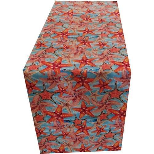 Zeren Home Sea Star Stain resistant Runner 50x180 cm