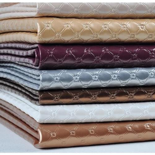 50x135cm Leatherette Fabric Sofa Furniture Textile Faux Leather Automotiva Stoffen Voor Meubels Waterproof Leather Piece Tissu