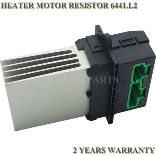 Air Conditioning Blower Resistor for Citroen Renault Megane Scenic Clio PEUGEOT 207 607 6441L2 6441 L2 7701048390