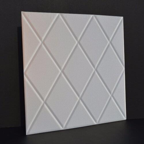 2018 New Imitation diamond soft 3D Collision avoidance Wall Sticker Living room TV background wall paper waterproof material