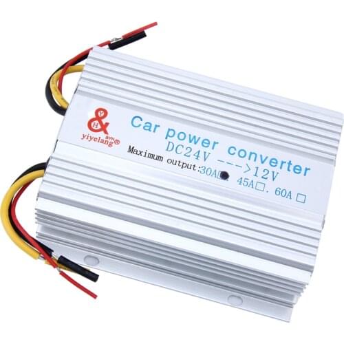 24V to 12V 30A 360W Power Buck Module Car Step Down DC DC Converter Voltage Regulator Reducer