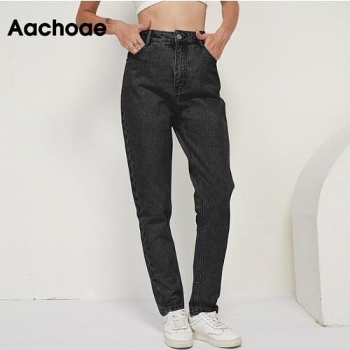 Aachoae Womens High Jeans