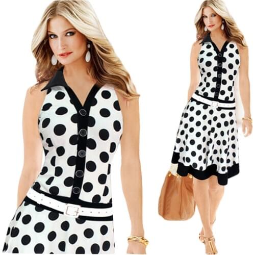 AINIAINI Summer Polka Dot Dresses