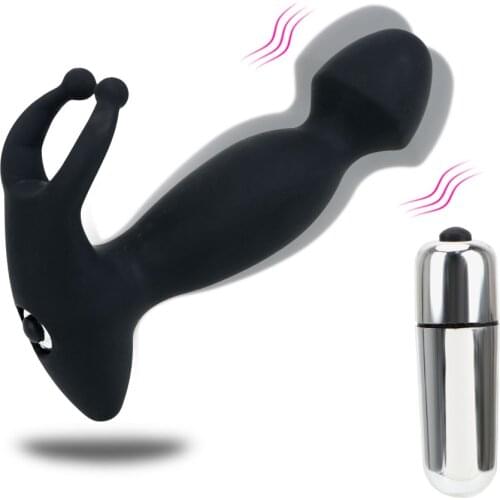 VATINE Anal Dildo Vibrator Butt Plug Prostate Massager G-spot Stimulator Silicone Sex Toys for Men Women Gay Adult Products