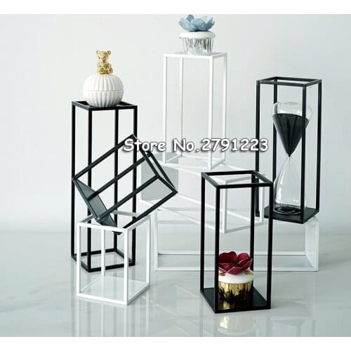 White/Black tray 1 piece cake tools fondant dessert home decorations sweet table fitting Storage Holders & Racks