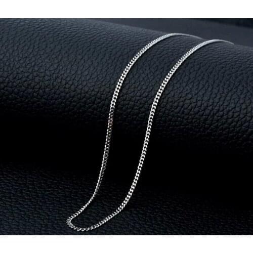 Wholesale Lot 20 PCS Stainless Steel Chain Necklaces 2.0mm Silver Chains 20" For Men Women Fashion Jewelry MN29