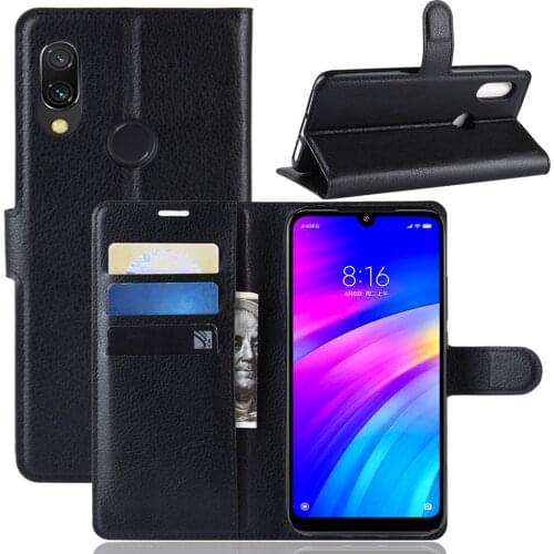 For Xiaomi redmi 7 Case Flip Leather Phone Case For Xiaomi redmi 7 PU Leather Stand Cover Filp Cases For Xiaomi redmi 7