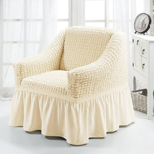 Armchair skirt stretch sofa slipcovers armchair decoration elastic spandex for living room sofa cover stretch floral printed