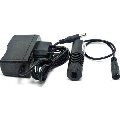 22mm*75mm Focusable 150mW 850nm Infrared IR Laser Module Adjustable Line Beam w 5V AC Adapter