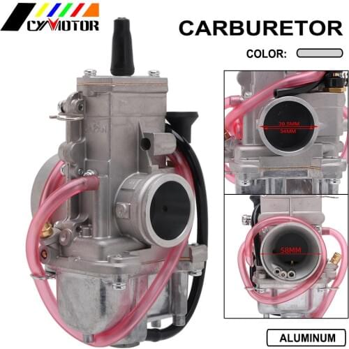 Motorcycle Flat Slide Carburetor Carburador With Power Jet For Mikuni TM 24 28mm 30mm 32mm 34mm 150CC 200CC 250CC 350CC 350CC