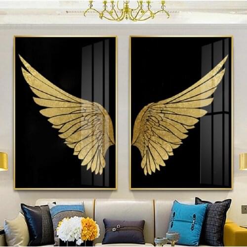 Modern Abstract Dream Wing Canvas Paintings Posters and Prints Wall Art Picture for Living Room Home Decoration