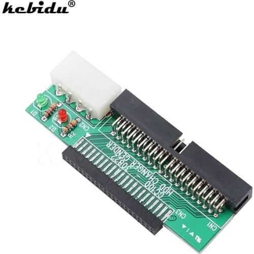 Kebidu 3pcs 44Pin 2.5 " HDD to 3.5 " IDE 40Pin Interface Hard Disk Drive HDD Converter Adapter for Laptop Desktop PC Computer