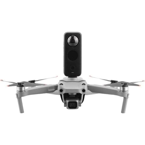 Top Extension Kit Camera Fill Light Bracket Mount Holder Compatible with Mavic Air 2S/Insta 360 Go 2/Hero Action Cameras T84D