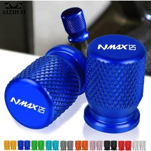FOR YAMAHA NMAX125 NMAX 125 N-MAX Nmax 2015 2016 2017 Motorcycle Accessories Tire Valve Air Port Cover Caps CNC Aluminum LOGO