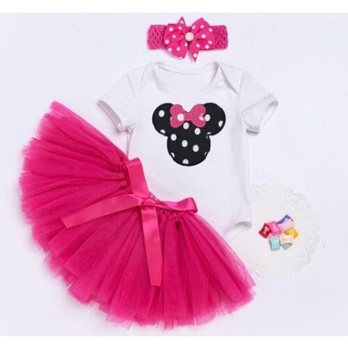 DOLLMAI reborn baby dolls girl clothes short sleeve romper bow puff skirt with lace headband for 50-57 dolls accessories kids
