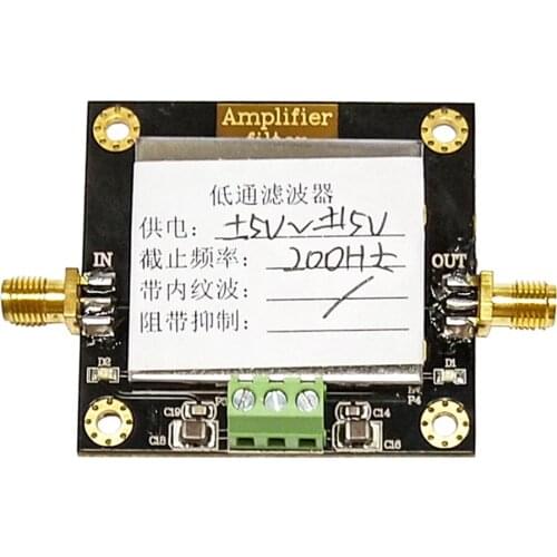 4th Order Filter Module Band Pass Low Pass High Pass Custom Ic Filter Circuit Frequency Band 1MHz Signal Filtering