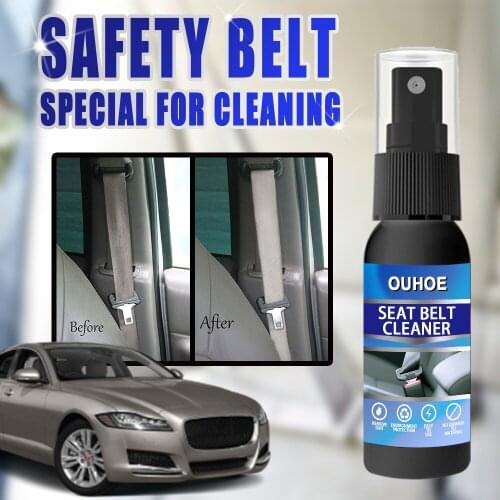 Car Belt Cleanr Interior Cleaner Liquid Decontamination Accessory Car Interior Leather Retreading Supplies Car Seat Belt Clean