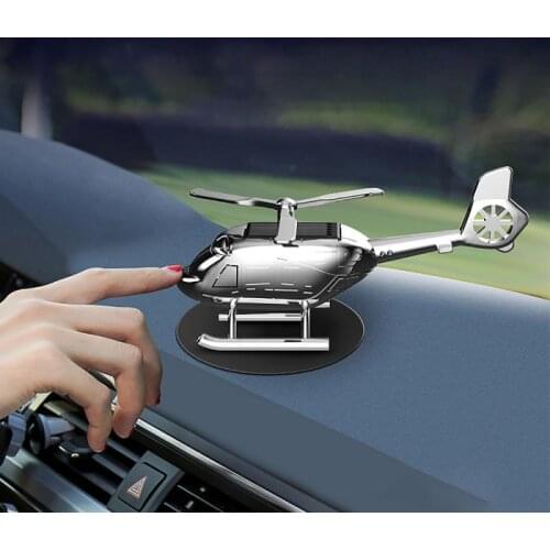 Car Air Freshener Aromatherapy Auto Home Creative Mini Helicopter Aircraft Deodorant Car Airplane Ornament Styling Accessories