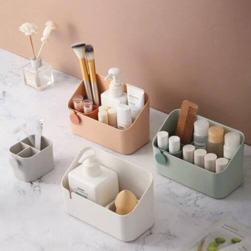 Plastic Cosmetic Storage Box Storage Container Drawer Organizer For Cabinets Kitchen Bathroom Toiletries Makeup Organizer Tools