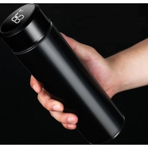 Smart Thermos Bottle 500ml Vacuum Flasks Led Digital Temperature Display Stainless Steel Insulation Mugs Intelligent Thermo cups