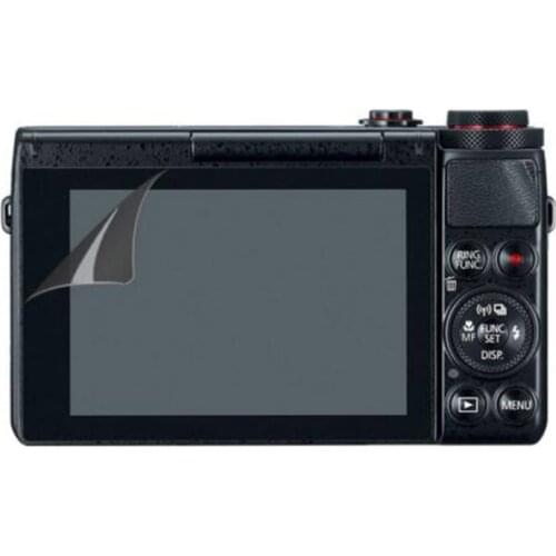 3 x PET Screen Protector Soft Film for Canon G9X G9XII G7X G7XII Mark 2 II MK2 Mark2 G5X/G9 G7 G5 X/G1XIII G1X III M6 M100 M50