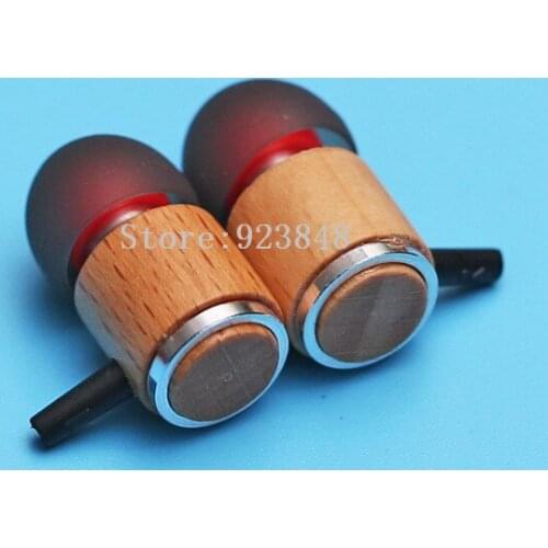 10mm ear shell wooden shell Red sandalwood 10pairs
