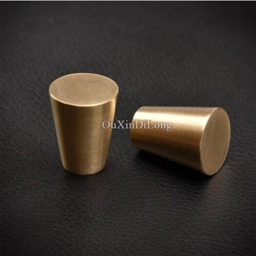 High Quality 10PCS European Solid Brass Cabinet Pulls Handles Kitchen Cupboard Wardrobe Drawer Door Handles and Knobs