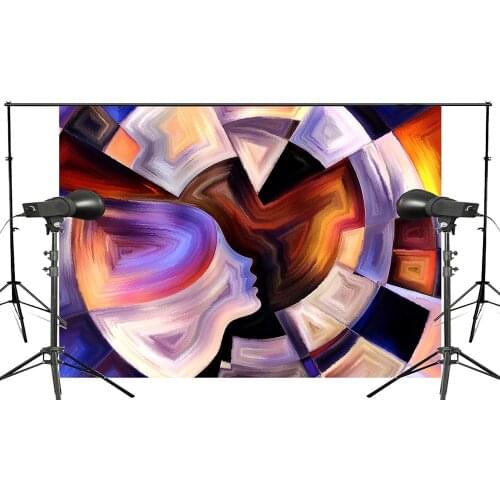 150x220cm Abstract Different pigment Backdrop for Pictue Art Photo studio Backdrop photography Wall