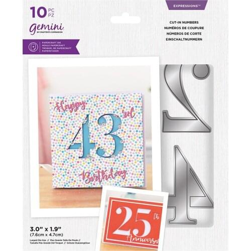 2021 AliliArts Metal Cutting Dies Large numbers diy Scrapbooking Photo Album Decorative Embossing PaperCard Crafts Die