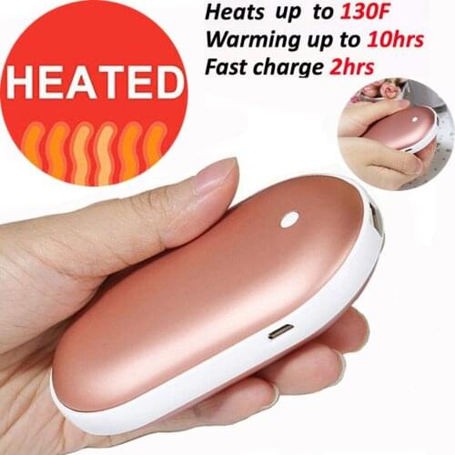 5200mah 5v Cute Usb Rechargeable Electric Hand Warmer Heater Travel Handy Long-life Mini Pocket Warmer Home Warming Product#dg4