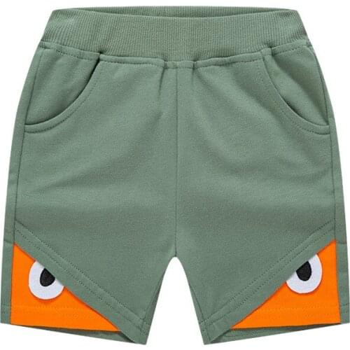 Bambino New Year 2021 Summer Short Pants Baby Boy 2-7Years Children Cartoon Clothing Kids Boy Shorts Beach Shorts Sport Shorts