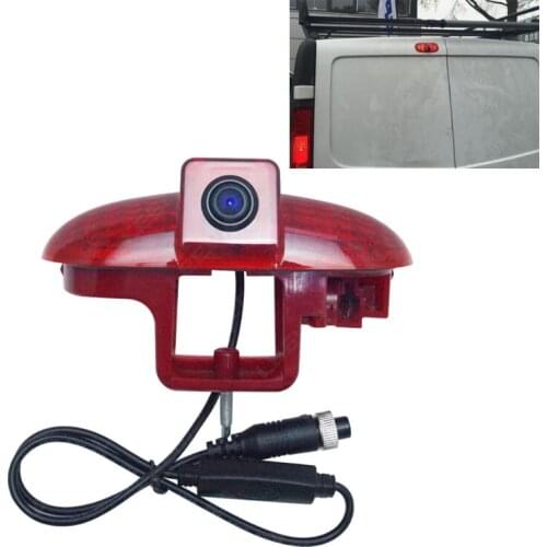 For Trafic 01-14 170° Angle High Brake Light Backup Reversing Camera IP68 Waterproof Vehicles Parking Assist Systems