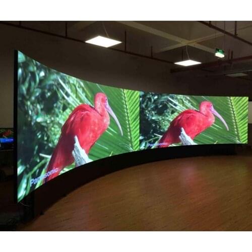 Pantalla curved led screen Flexible outdoor indoor p3.91p4.81p2.976 rental full color video led tv screen