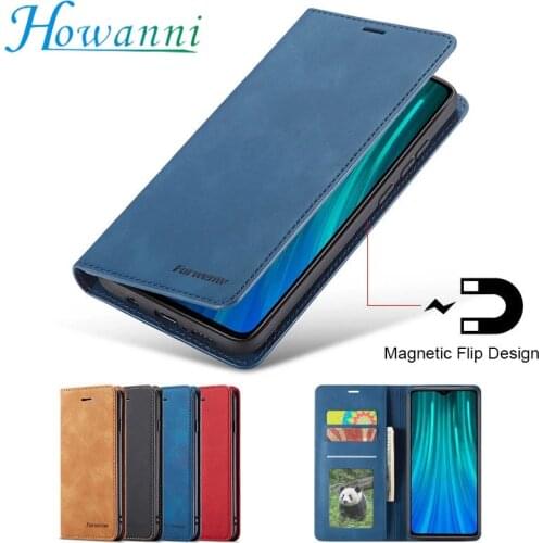 Redmi Note 8 Pro Flip Magnetic Book Case For Xiaomi Redmi Note8 Pro Cover Leather Wallet Redmi Note 7 8 9 Pro Max Poco X3 NFC F3