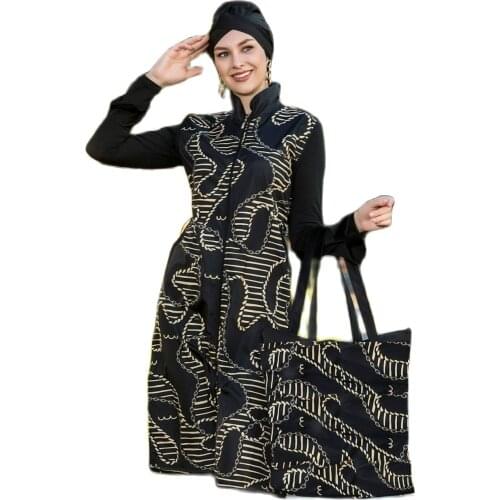 Muslim Swimwear Islamic Full Cover Modesty Plus Size Summer Beach Swim Wear Arab Women Beachwear Burkini купальник женский