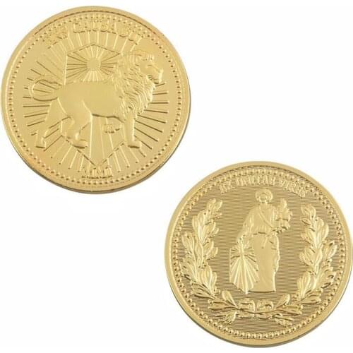 New John Wick Cosplay Coin Collect Gold Coins Keanu Charles Reeves Hotel Du Continent Award Currency Alloy Props Velcro Armband