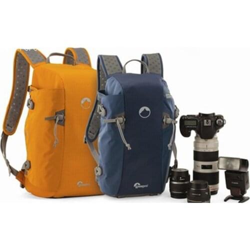 Wholesale Lowepro Genuine (Blue) Flipside Sport 15L AW DSLR Photo Camera Bag Daypack Backpack With All Weather Cover